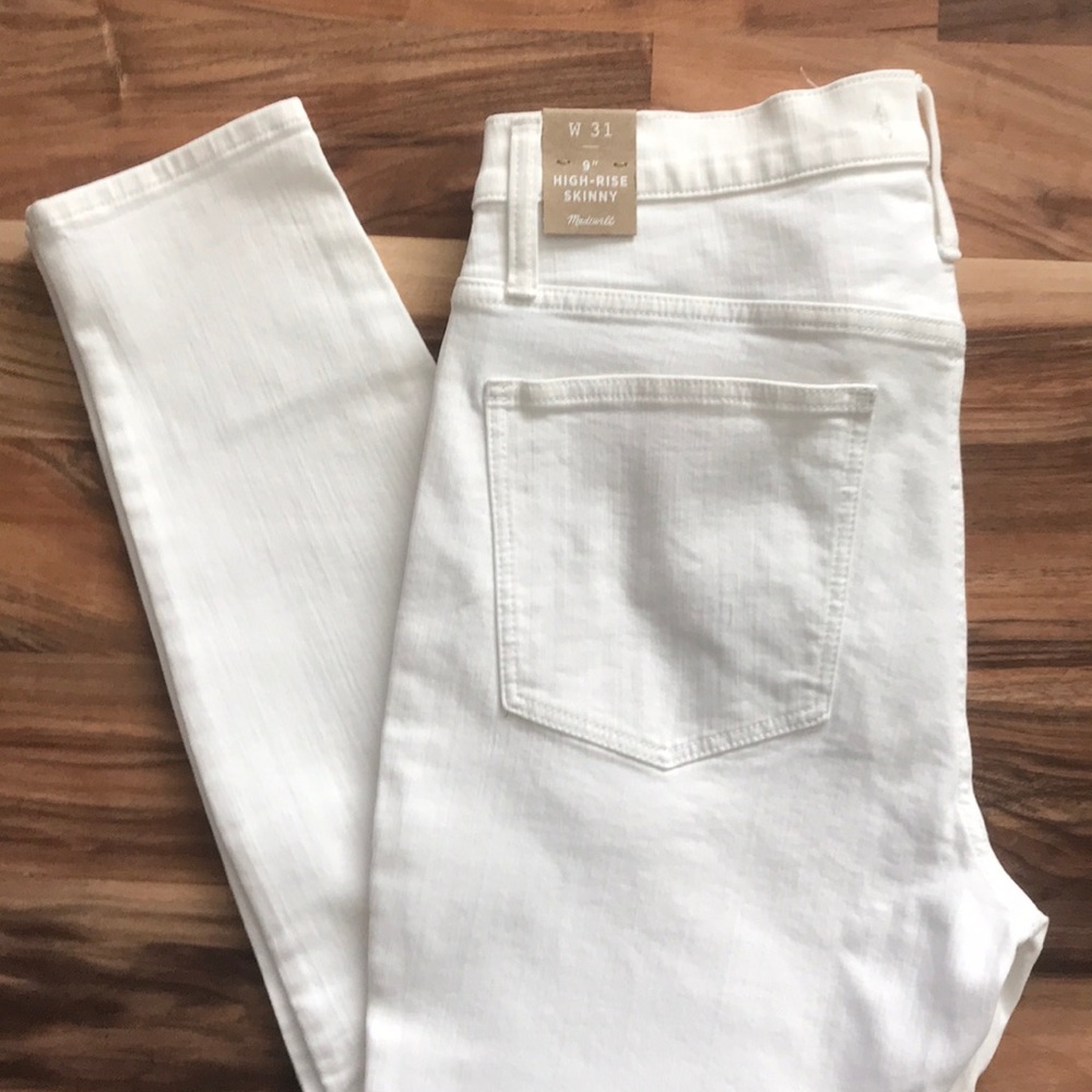 NWOT Madewell Women’s 9”High Rise Skinny Jeans 31